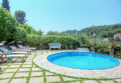 Casa Del Sole - San Bartolomeo Al Mare: Swimming Pool, Property, Real Estate, Backyard, Leisure, Building, Estate, House, Vacation, Grass