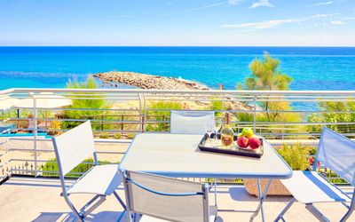 Lucrezia - San Lorenzo: Property, Furniture, Vacation, Real Estate, Table, Resort, Outdoor Furniture, Ocean, Building, House