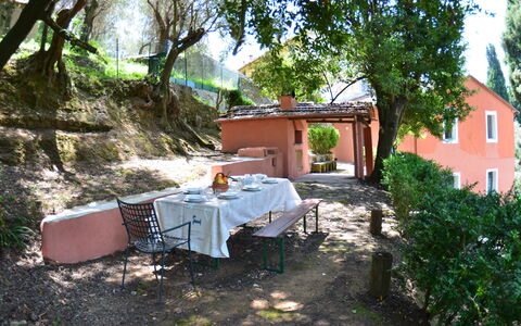 Collina Lagomare: Property, Backyard, House, Cottage, Building, Yard, Real Estate, Room, Tree, Villa
