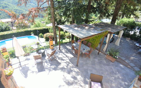 Il Nido: Property, Table, House, Botany, Room, Patio, Tree, Real Estate, Furniture, Backyard