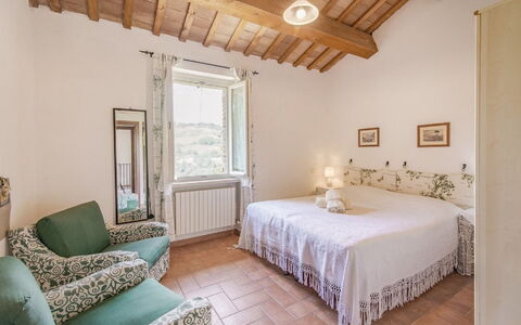 Ca Maggetti: Bedroom, Furniture, Property, Room, Bed, Interior Design, Bed Sheet, Ceiling, Bed Frame, Wall