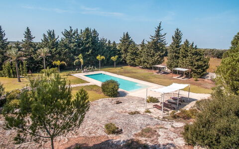Masseria Lentisco: Property, Real Estate, Estate, House, Swimming Pool, Home, Tree, Landscape, Land Lot, Building