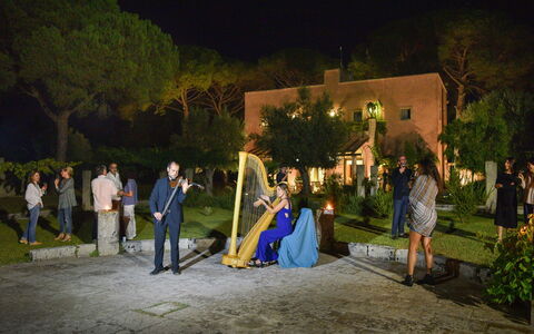 Masseria Lentisco: Photograph, Night, Yellow, Lighting, Event, Tree, Ceremony, Leisure
