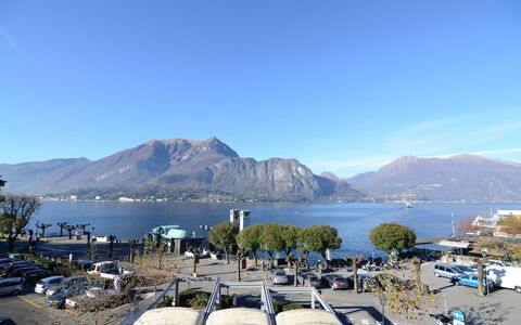 Residenza Bellagio: Mountain, Sky, Mountainous Landforms, Mountain Range, Town, Tourism, Hill, Hill Station, Lake, Bay