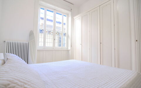 Residenza Bellagio: Bedroom, Bed, Room, Property, Furniture, Bed Sheet, Bed Frame, Bedding, Floor, Interior Design