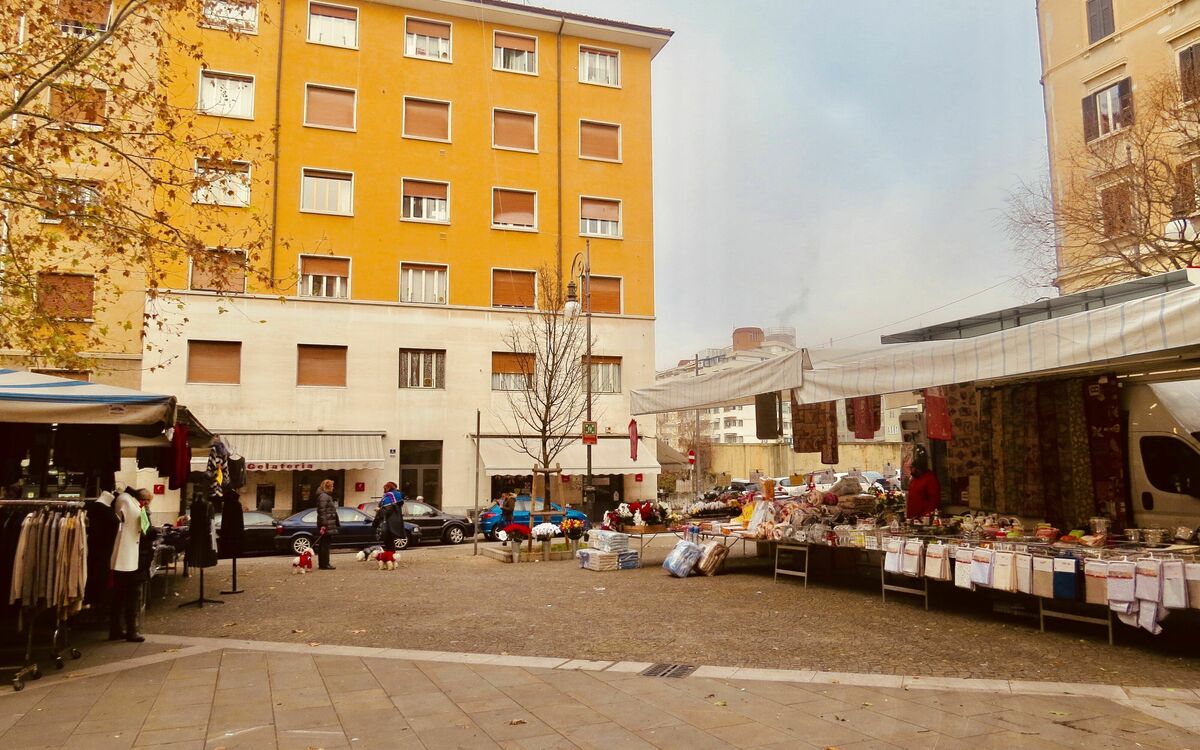 Vista facciata esterna della casa vacanza