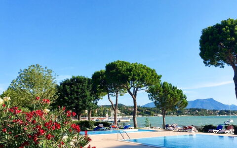 Desenzano 617: Water, Sky, Plant, Flower, Swimming Pool, Tree, Arecales, Coastal And Oceanic Landforms, Natural Landscape, Leisure