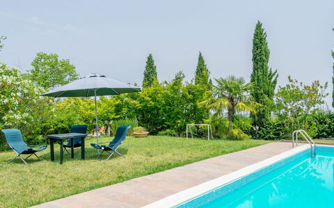 Ca' Del Vento: Water, Sky, Plant, Property, Green, Swimming Pool, Azure, Tree, Shade, Outdoor Furniture