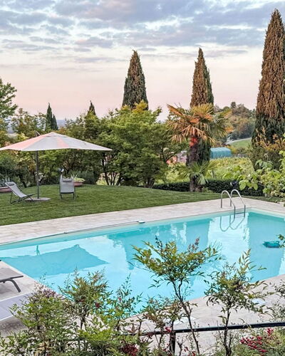 Ca' Del Vento: Swimming Pool, Outdoor Furniture, Resort, Garden, Shade, Sunlounger, Eco Hotel, Backyard, Landscaping, Estate