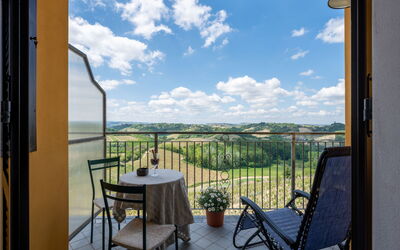 Accommodation:&nbsp;Agriturismo Colle di San Michele 604.2
