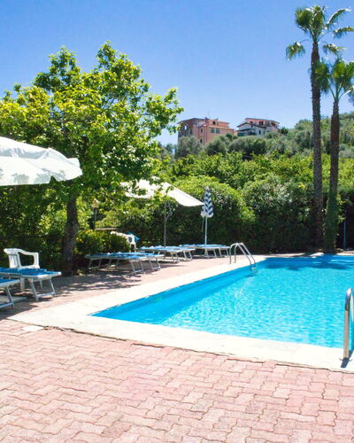 Dolcedo 663: Water, Plant, Sky, Property, Building, Swimming Pool, Azure, Tree, Chair, Outdoor Furniture