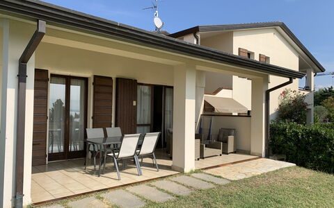Moniga del Garda 653: Sky, Property, Plant, Window, Building, Shade, House, Land Lot, Door, Cottage