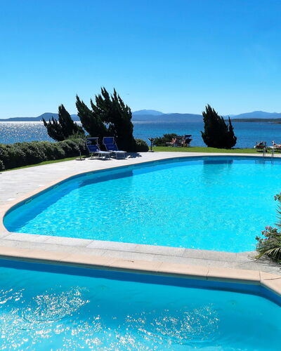 Golfo Aranci 606: Water, Sky, Plant, Property, Swimming Pool, Blue, Nature, Azure, Building, Rectangle