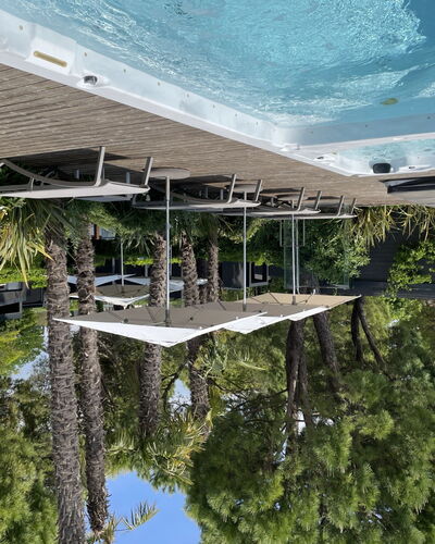 San Felice del Benaco 605: Shade, Reflection, Swimming Pool, Eco Hotel, Daylighting, Water Feature