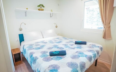 Caorle 699: Bed, Bedroom, Interior Design, Bed Sheet, Wood, Bedding, Linens, Floor, Textile, Furniture
