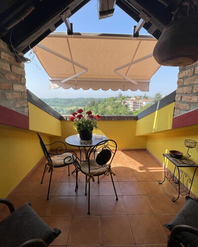 Il Ghiro: Furniture, Plant, Table, Building, Chair, Shade, Houseplant, House, Wood, Flooring