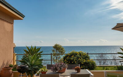 Terrazzo sul Mare - Cipressa, Liguria, Italy