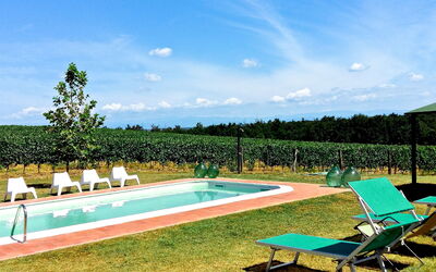 San Gervasio 651: Property, Swimming Pool, House, Grass, Real Estate, Leisure, Vacation, Villa, Resort, Outdoor Furniture