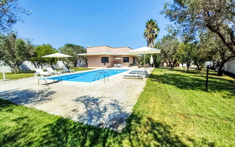 Giusy: Blue, Estate, Shade, Swimming Pool, Hacienda, Resort, Landscaping, Villa, Lawn, Mansion