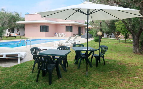 Giusy: Property, Outdoor Table, Real Estate, Table, Shade, Patio, Umbrella, Canopy, Leisure, Backyard