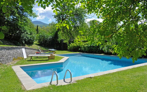 Casa Di Giulio: Swimming Pool, Garden, Resort, Shade, Backyard, Water Feature, Eco Hotel, Landscaping, Hacienda, Yard