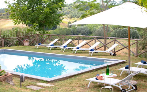 Villa Bacco: Swimming Pool, Outdoor Furniture, Furniture, Leisure, Resort, Sunlounger, Umbrella, Chair, Shade, Eco Hotel
