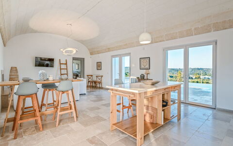 Villa Amelia: Property, Room, Furniture, Building, Real Estate, Floor, Interior Design, House, Ceiling, Table