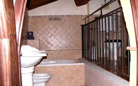 Monastery Guest House: Brown, Property, Building, Window, Bathroom, Wood, Architecture, Interior Design, House