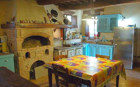Monastery Guest House: Furniture, Table, Building, Wood, Interior Design, Kitchen, House, Flooring, Floor, Cabinetry