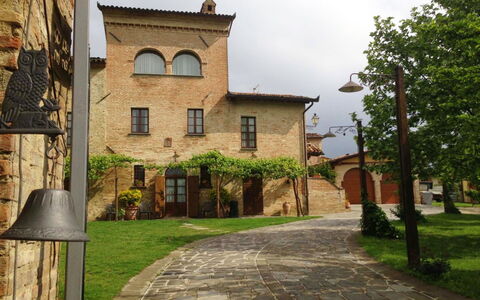 Monastery Guest House: Plant, Building, Property, Window, Sky, Tree, House, Road Surface, Cottage, Wood