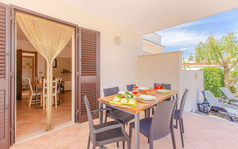 Villa Orchidea: Property, Room, Real Estate, Interior Design, Furniture, Building, House, Dining Room, Table, Home
