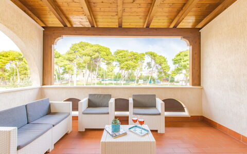 Prato Inglese Destro: Property, Sky, Building, Shade, Interior Design, Plant, Tree, Architecture, Lighting, Wood