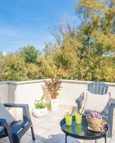Villa Salento: Sky, Plant, Property, Furniture, Chair, Cloud, Azure, Blue, Outdoor Furniture, Shade