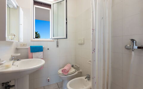 Villa Brigida: Bathroom, Property, Room, Interior Design, Real Estate, Plumbing Fixture, Building, Architecture, Tap, House