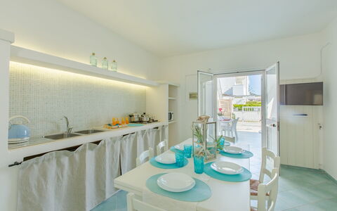 Casa Rosa: Room, Property, Building, Furniture, Yellow, Interior Design, Real Estate, House, Kitchen, Architecture