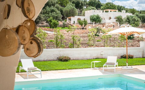 Corte dei Messapi | Sleeps 24: Swimming Pool, Property, Leisure, Resort, Real Estate, Water, Vacation, Hacienda, House, Grass