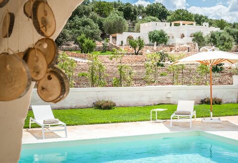 Corte Dei Messapi | Sleeps 24: Swimming Pool, Property, Leisure, Resort, Real Estate, Water, Vacation, Hacienda, House, Grass
