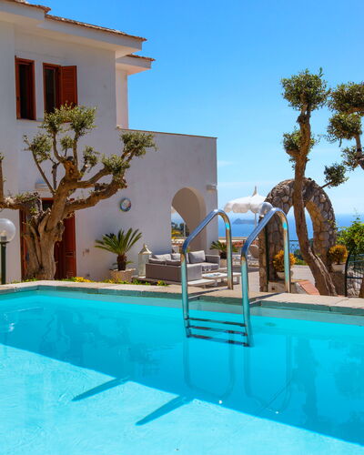 Villa Nerano: Blue, Swimming Pool, Resort, Eco Hotel, Hacienda, Estate, Villa, Hotel, Thermae, Resort Town