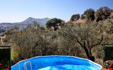 La Villa Dell'olio: Water, Sky, Plant Community, Plant, Natural Landscape, Tree, Leisure, Landscape, Real Estate, Mountain