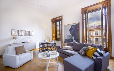 casa-dell-archivio-napoli-apartment-living-room