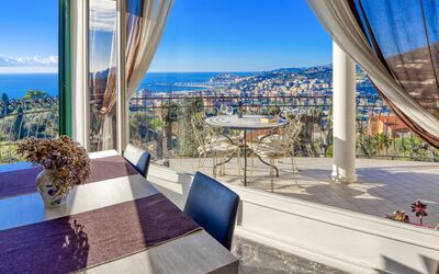 Casa Matilde - Villa Alle Cascine, Imperia: Sky, Daytime, Property, Blue, Plant, Building, Water, Nature, Azure, Shade