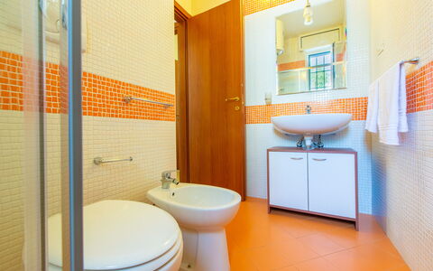 Case Pantanagianni: Plumbing Fixture, Building, Sink, Tap, Property, Bathroom Sink, Purple, Bathroom, Orange