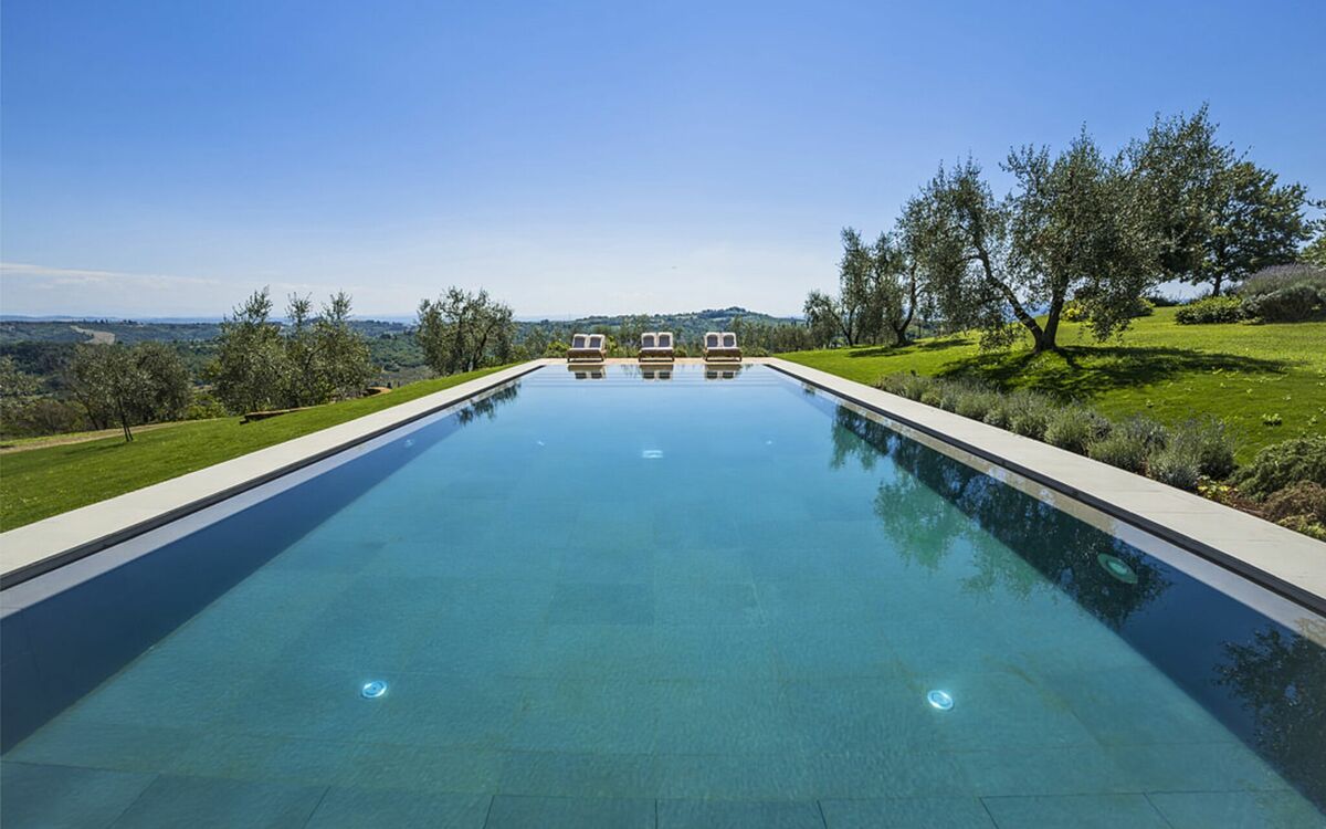 The swimming pool
