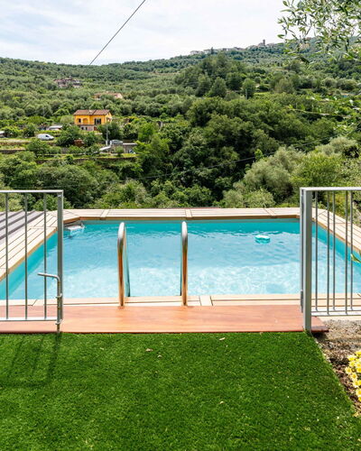 Casa Mimosa: Swimming Pool, Composite Material, Garden, Shade, Landscaping, Fence, Backyard, Resort, Eco Hotel, Artificial Turf