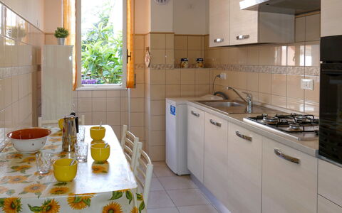Angelo: Kitchen Sink, Cabinetry, Tap, Sink, Countertop, Furniture, Property, Plumbing Fixture, Building, Table