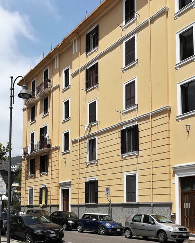 Sotto Il Segno dei Pesci: Building, Window, Apartment, Neighbourhood, Residential Area, Town, Urban Design, Family Car