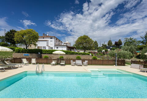 La Casa Di Campagna: Swimming Pool, Resort, Outdoor Furniture, Garden, Eco Hotel, Shade, Landscaping, Umbrella, Hotel, Sunlounger