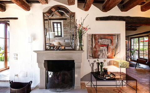 Villa Edelweiss: Brown, Plant, Property, Furniture, Picture Frame, Window, Houseplant, Flowerpot, Couch, Wood