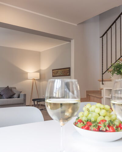 Casa Del Porto: Food, Property, Bottle, Tableware, Table, Interior Design, Ingredient, Comfort, Countertop