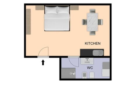 L'attico Di Castelfidardo: Furniture, Bed, Bedroom, Lamp